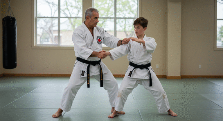 Benefícios psicológicos das artes marciais para jovens