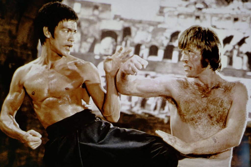 bruce lee e chuck norris